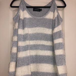 MINKPINK Boutique Off the Shoulder Sweater Dress